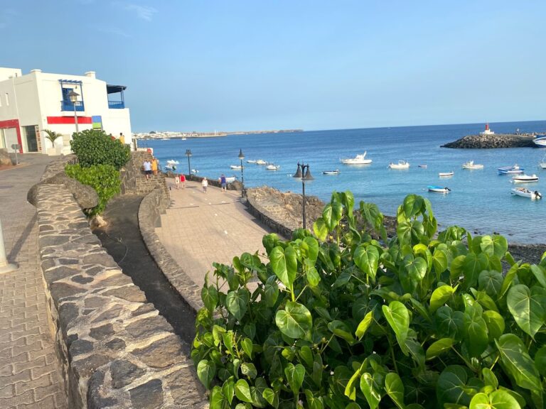Playa Blanca's coastal path makes for a lovely walk