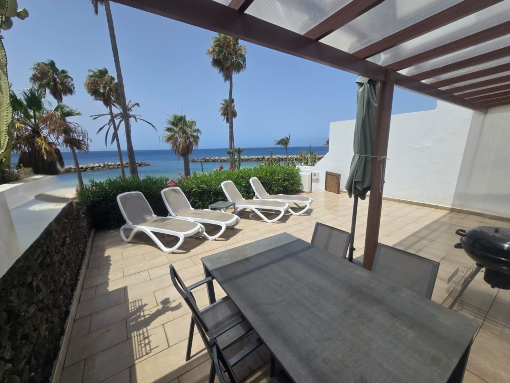15 Playa Flamingo private terrace with beach views