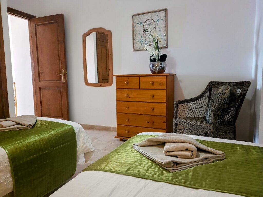 Apartamento Centrico twin bedroom