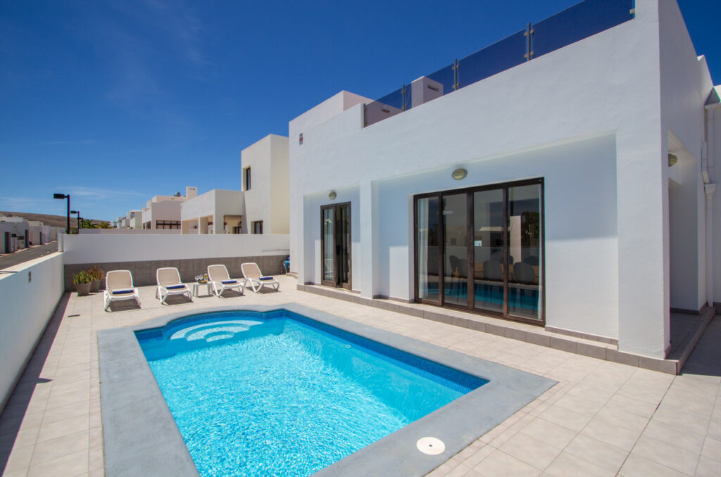 Casa Maelle pool terrace area