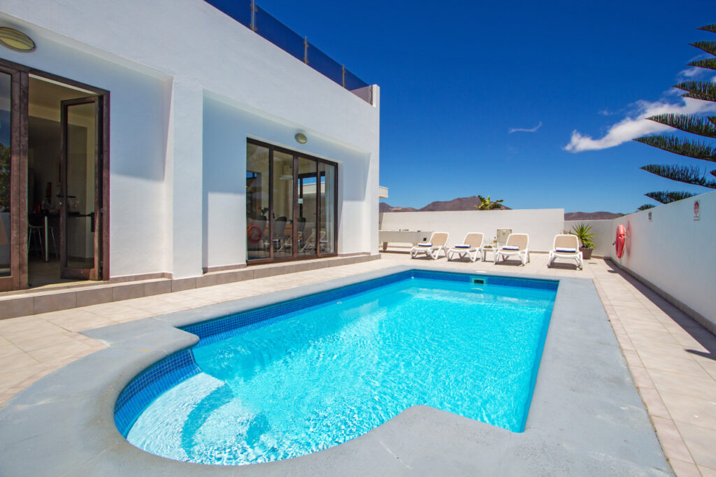 Casa Maelle pool terrace area