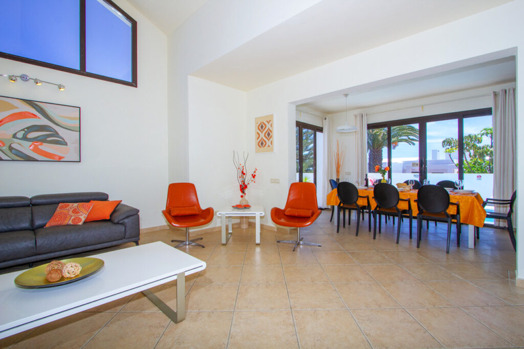 Casa Maelle open plan spacious lounge area