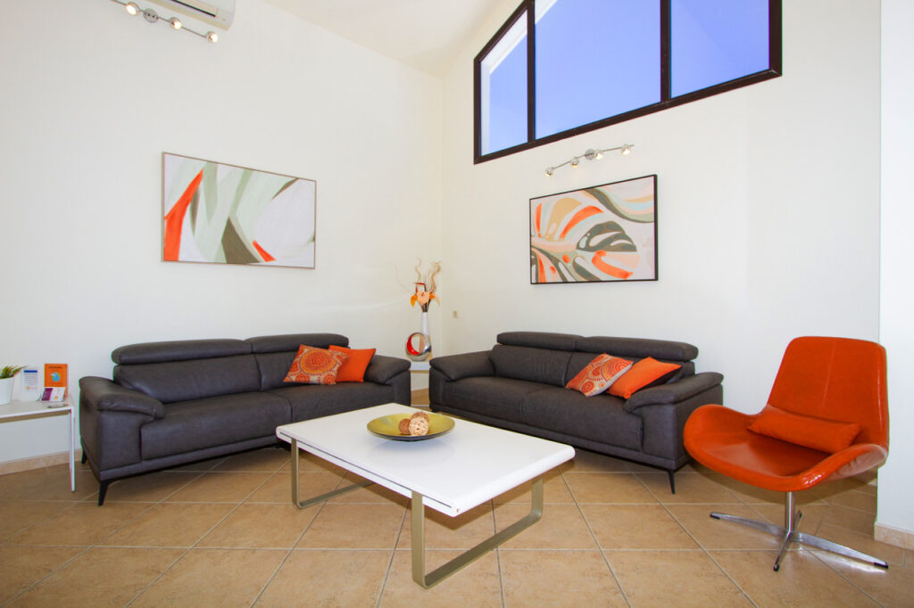 Casa Maelle open plan spacious lounge area