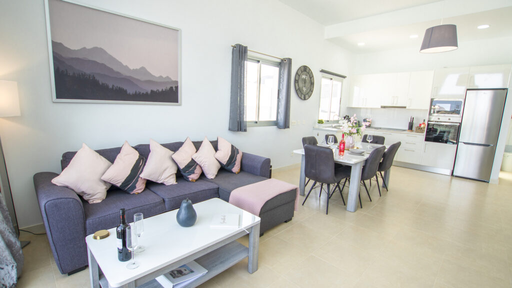 Casa Moda open-plan lounge and dining area