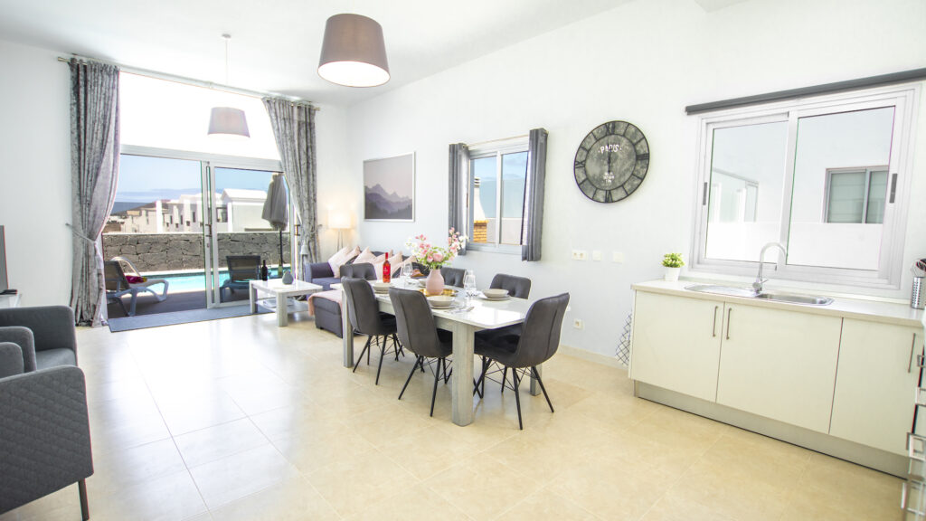 Casa Moda open-plan lounge and dining area