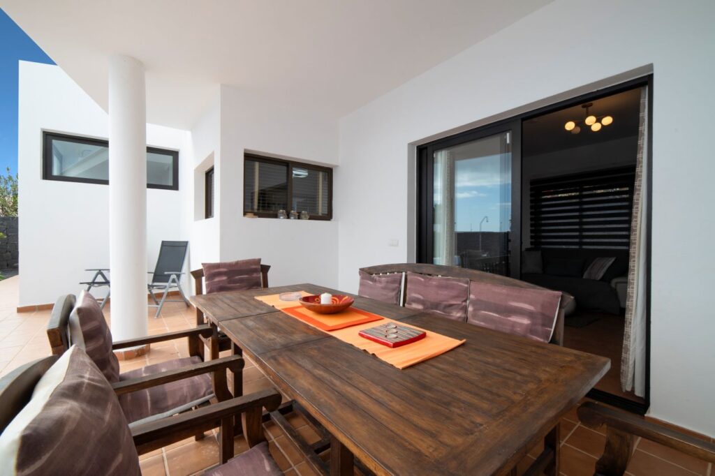 Casa Rachel alfresco dining area