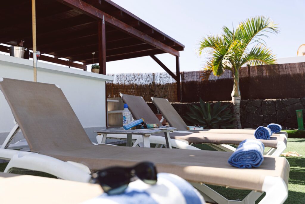 Villa Lomas sun loungers
