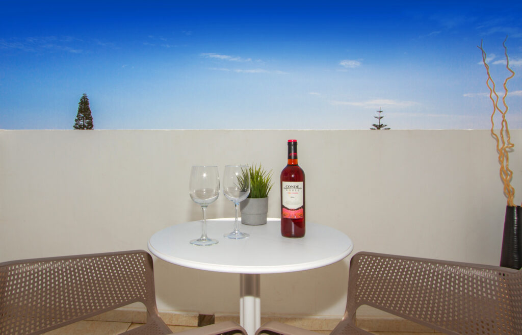 Villa Quintus balcony with views