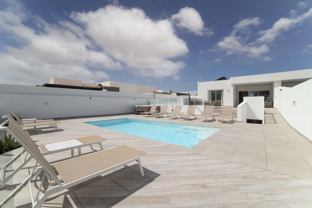 Villa Sol large terrace area