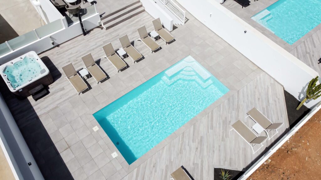 Villa Sol large terrace area